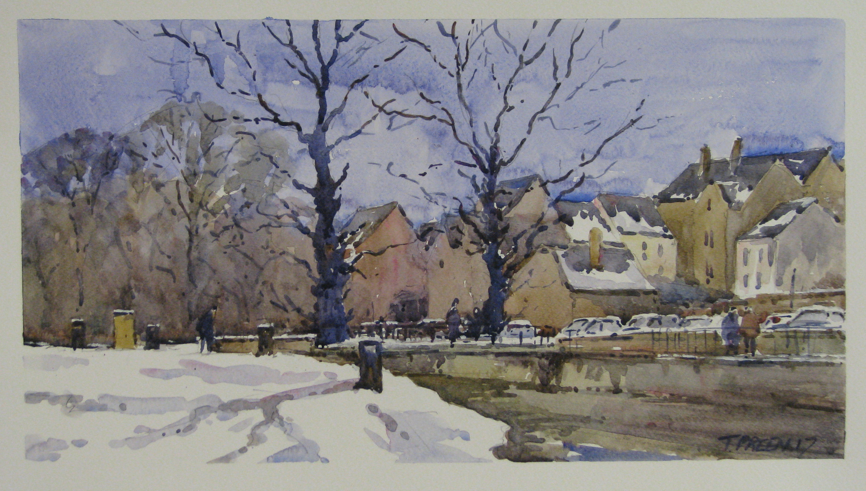 A Wonderful Opportunity to see the latest inspiring watercolours by Terry Preen